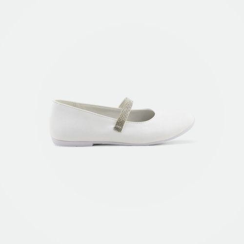 Guillermina con Strass Pianino - BLANCO