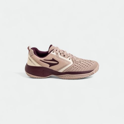 Zapatillas Topper Tenis Cover V - BEIGE MUSH BORDO FIG CRUDO WOLF