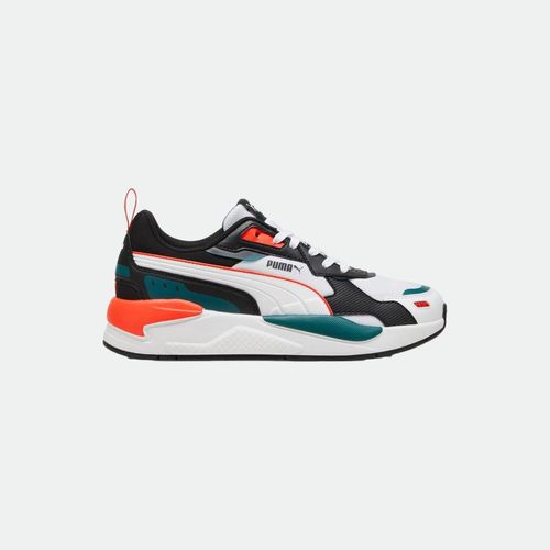 Zapatila Puma X Ray 3 - BLACK WHITE COLD GREY ORANGE