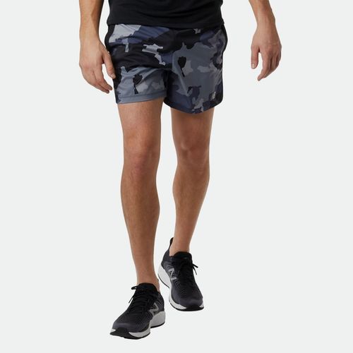 Short Deportivo New Balance Printed Accelerate M - BLACK CAMO