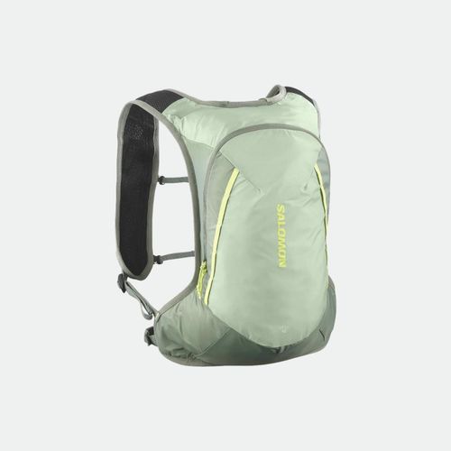 Mochila Running Salomon Cross 12 - GREEN MILIEU AGAVE GREEN SHARP GREEN