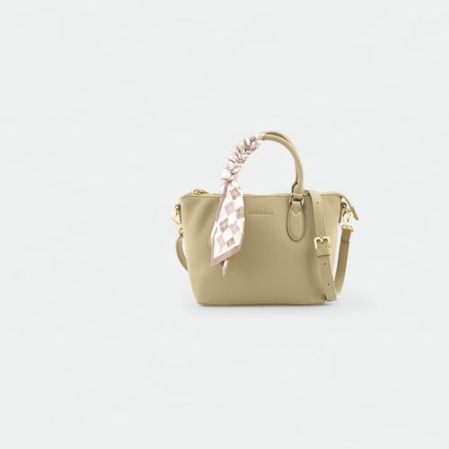 Cartera chica David Jones - TAUPE