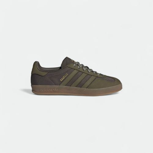 Zapatilla Gazelle Indoor unisex ADIDAS - SHADOW OLIVE FOCUS OLIVE OFF WHITE