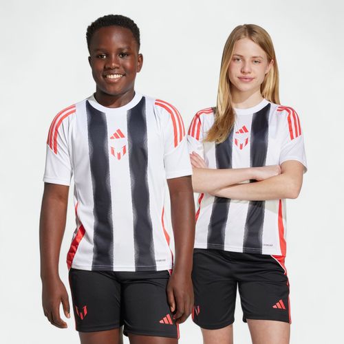 Camiseta de Entrenamiento Adidas Messi Niños - WHITE SEMI LUCID RED