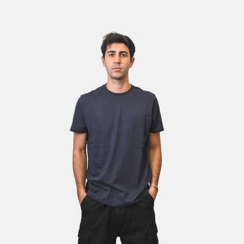 Remera básica hombre NOBRAND - MARINO