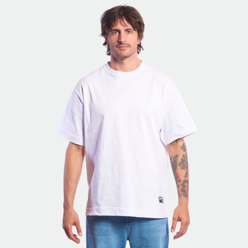Remera oversize plain hombre RIP CURL - WHITE