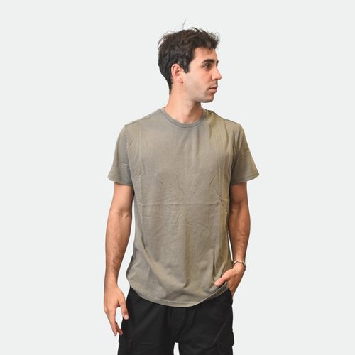 Remera básica hombre NOBRAND - GRIS