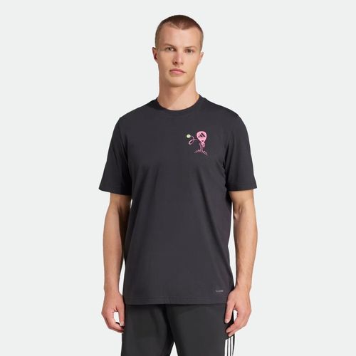 Remera Adidas Padel Zone G T - NEGRO
