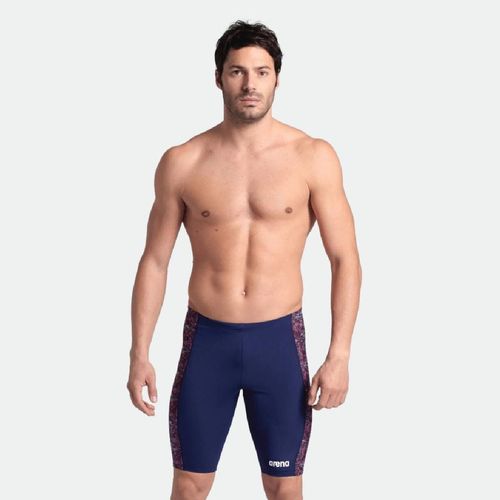 Short De baño Arena Abstract Tiles - NAVY TEAM RED WHITE BLUE