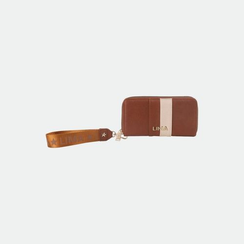Billetera Grande Olivia Lima - Art I457 - MARRON CMB