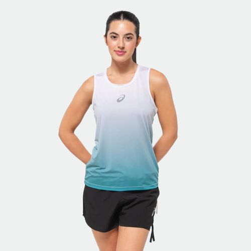Musculosa De Entrenamiento Asics Degrade - TURQUESA