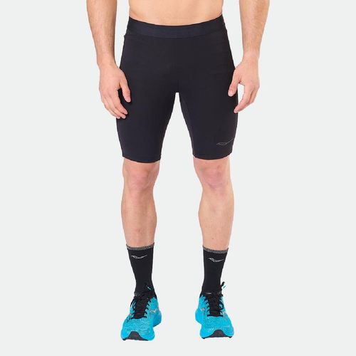 Calza de Entrenamiento Saucony Fortify Half Tight Hombre - BLACK