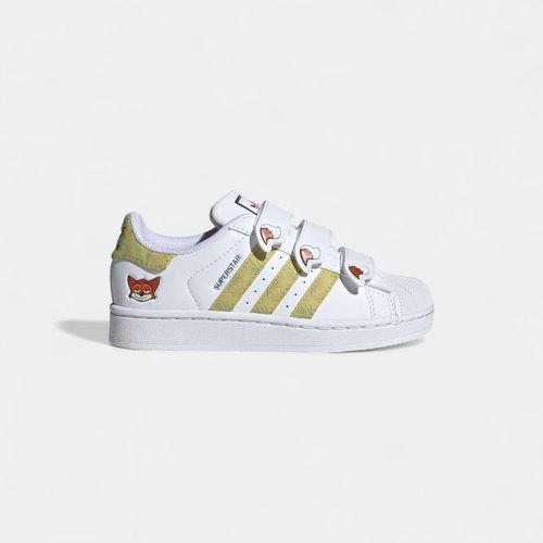 Zapatilla Adidas Niños Superstar II Cf C - CLOUD WHITE CLOUD WHITE LINEN GREEN