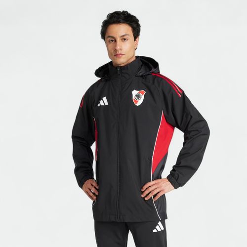 Campera Adidas Rompeviento River Plate - BLACK