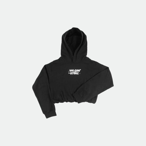 Buzo Rip Curl Hood Crop Good Things - NEGRO