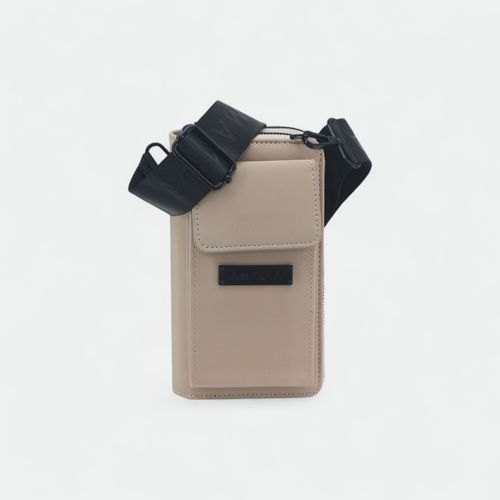 Bandolera Billetera Porta Celular Amayra - BEIGE
