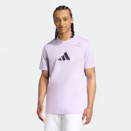 Remera Adidas Padel Cat Gt Hombre - POWDER PLUM