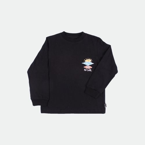 Remera Rip Curl Icons Of Shred - NEGRO