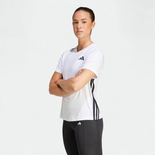Remera mangas corta mujer Adidas - WHITE BLACK