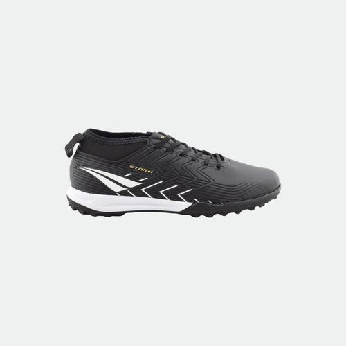 Botín fútbol 5 storm y-3 society niños PENALTY - NEGRO BLANCO DORADO