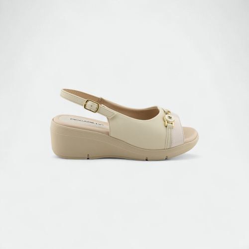 Sandalia confort mujer PICCADILLY - OFF WHITE