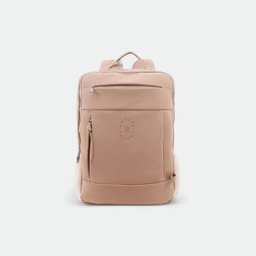 Mochila grande portanotebook AMAYRA - NUDE