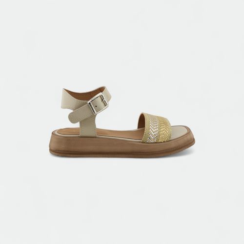 Sandalia Atenas Prego - BEIGE