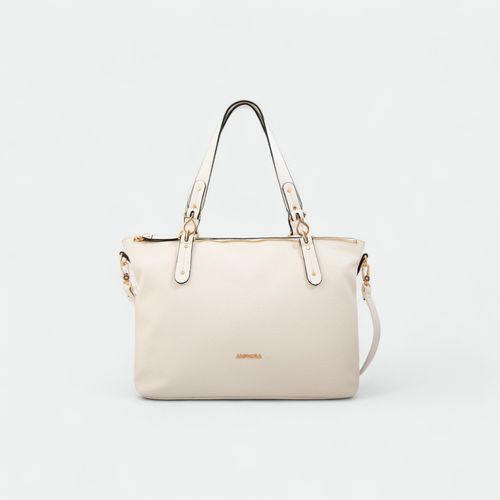 Cartera shopper Eugenia AMPHORA - NATURAL