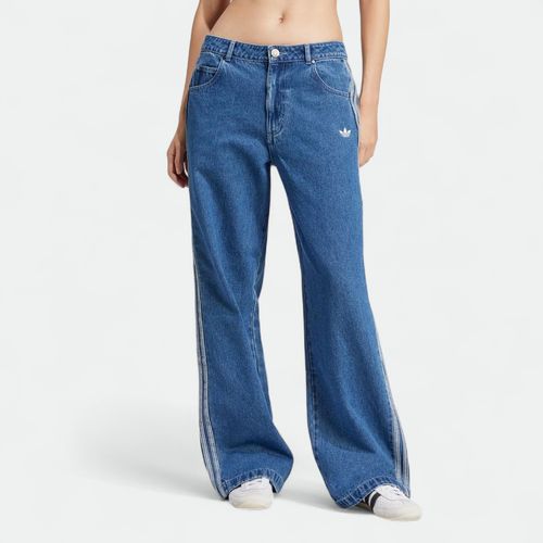 Pantalon Largo Urbano Mujer Adidas - INDIGO DENIM