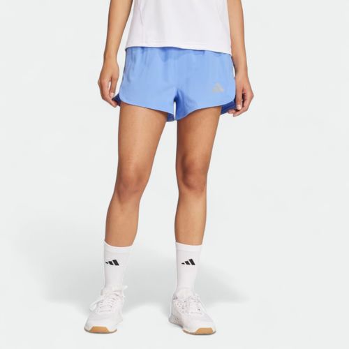 Short Racer Pacer Mujer Adidas - BLUE FUSION