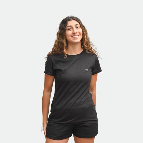 Remera de mujer para entrenamiento básica AVIA - NEGRO