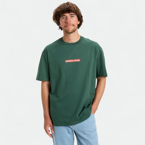 Remera hombre Cliquer QUIKSILVER - VERDE INGLES