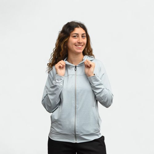 Campera de mujer para entrenamiento AVIA - GRIS