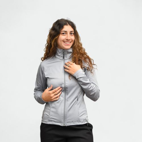 Campera de mujer para entrenamiento AVIA - GRIS