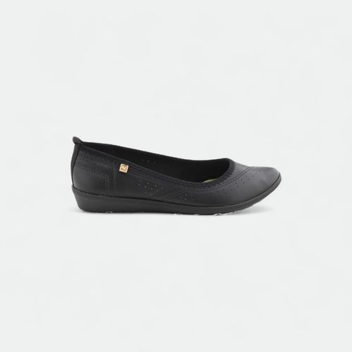 Chatita confort liviana y flexible PICCADILLY - NEGRO NEGRO