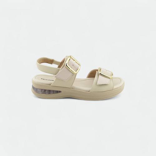 Sandalia urbana confort mujer PICCADILLY - OFF WHITE CHRL