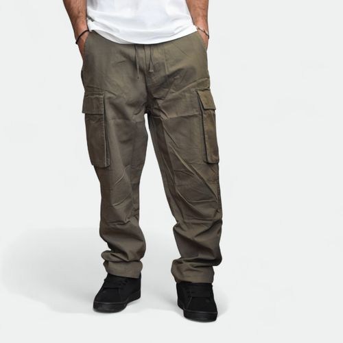 Pantalón cargo hombre NOBRAND - MILITAR