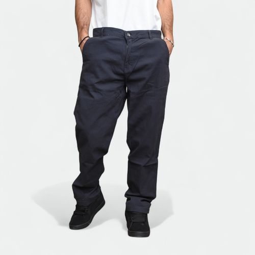 Pantalón corte chino hombre NOBRAND - MARINO