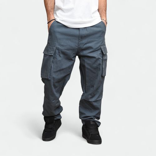 Pantalón cargo hombre NOBRAND - GRIS PLOMO