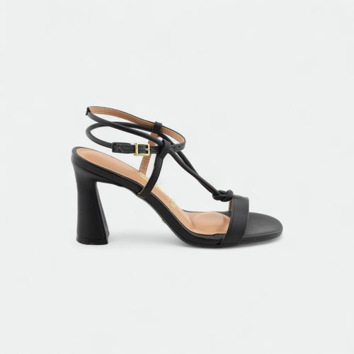 Sandalia de fiesta mujer con tira nudo VIZZANO - NEGRO