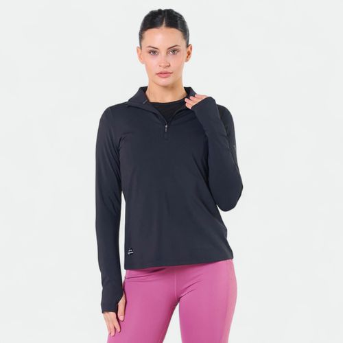 Buzo deportivo mujer Solstice 1/4 Zip SAUCONY - BLACK