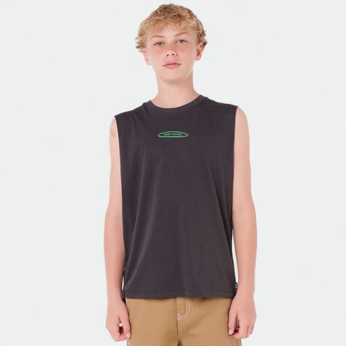 Musculosa niño Print RIP CURL - BLACK