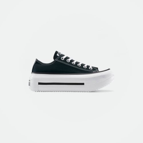 Zapatilla chuck taylor lift double stack CONVERSE - BLACK WHITE BLACK