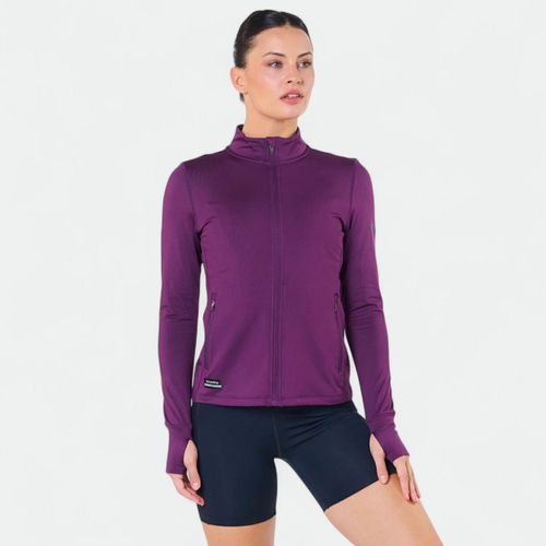 Campera Saucony Deportiva Termica Full Zip W - PURPLE