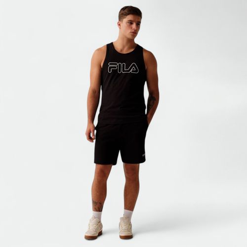 Musculosa de entrenamiento hombre Letter Outline FILA - NEGRO
