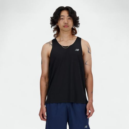 Musculosa de entrenamiento hombre Sport Essentials Singlet NEW BALANCE - BLACK