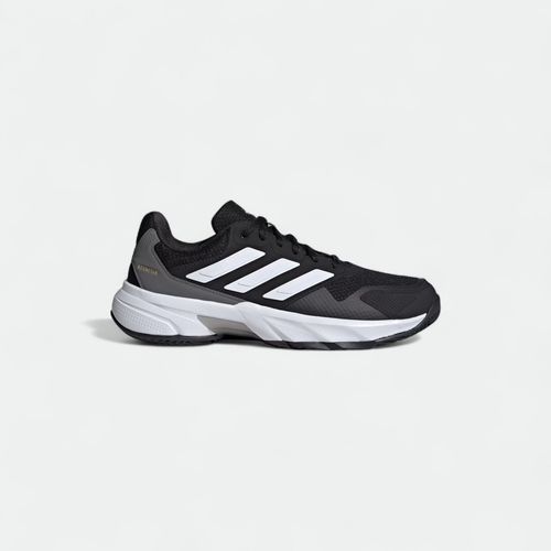 Zapatillas tenis hombre Courtjam Control 3 ADIDAS - CBLACK CLOUD WHITE GREY FOUR