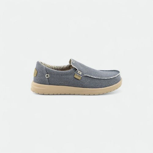 Mocasín casual hombre Mikka HEY DUDE - DEEP BLUE