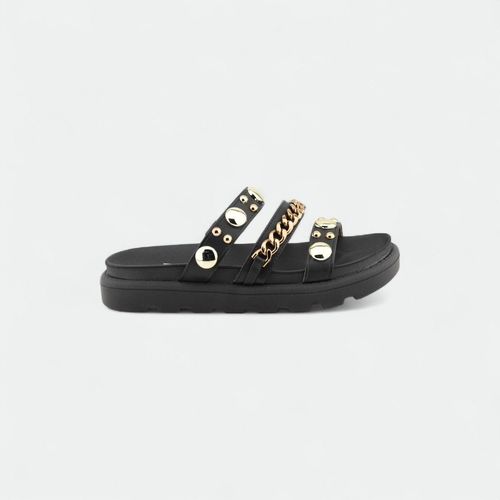 Zueco birk con apliques mujer VIZZANO - NEGRO BRONCE