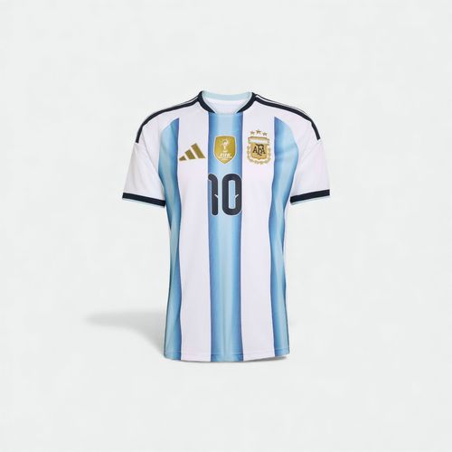 Camiseta Titular Messi Selección Argentina 26 ADIDAS - WHITE AZUHIE AZUSUA